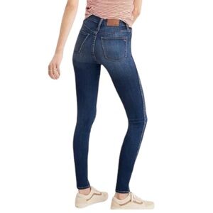 Madewell 10" High-Rise Skinny Jeans‎ Size 24T Indigo